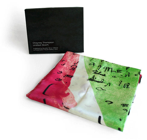 Untitled (Scarf) by Cheyney Thompson